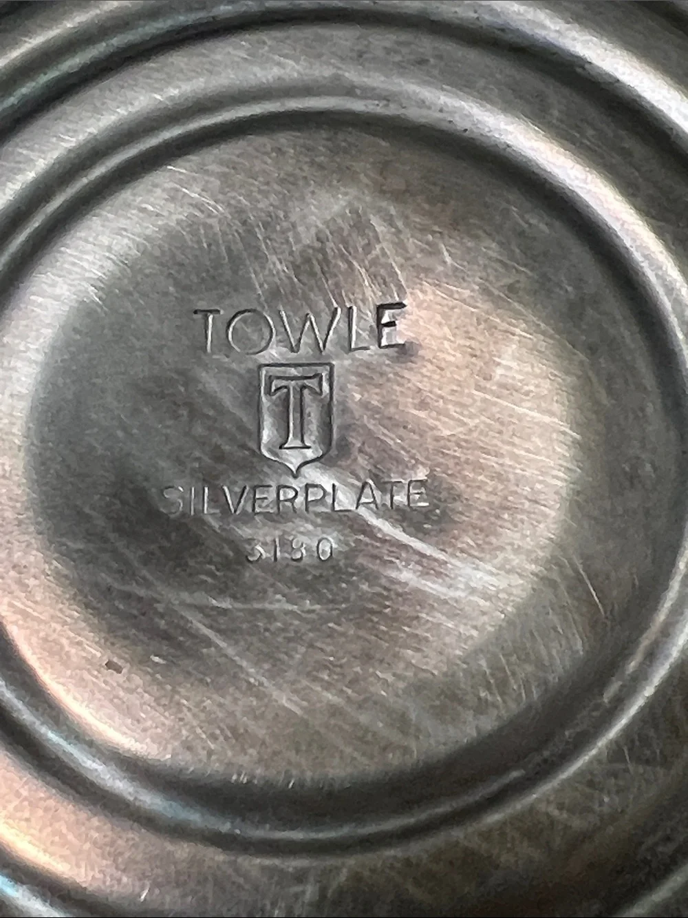 Towle Silver-Plate Pair of Candlesticks